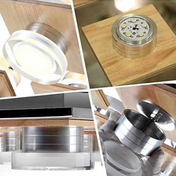 LED Eiken Plafondlamp