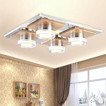 LED Eiken Plafondlamp