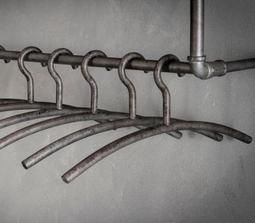 Garderobe oud zilver hanger the lights company