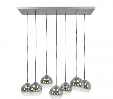 Hanglamp bubble shaded 7 the lights company