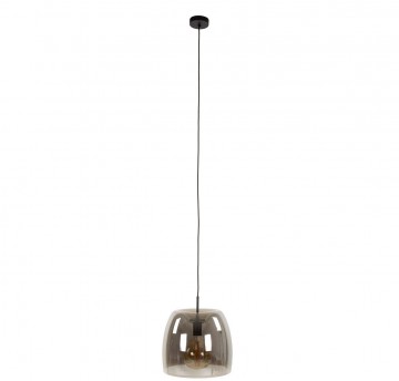 Hanglamp drift glass   smoke grey 3 the lights company
