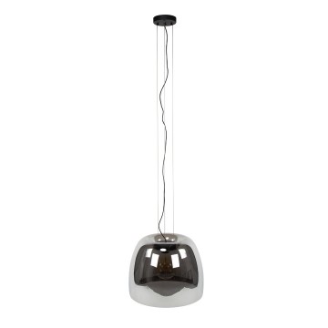 Hanglamp drift glass   smoke grey xl 3 the lights company