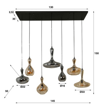 Hanglamp karaaf 4 the lights company