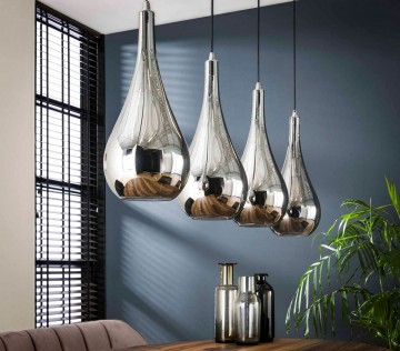 Hanglamp kegel glas 4 the lights company