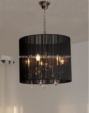 Kroonluchter met Zwarte Kap