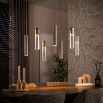 Hanglamp lungo beige the lights company