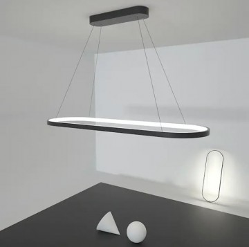 Hanglamp oval serie 100 4 the lights company 0