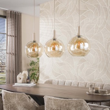 Hanglamp sfera beige 2 the lights company
