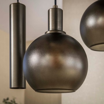 Hanglamp sfera tricolore bruin frosted 4 the lights company