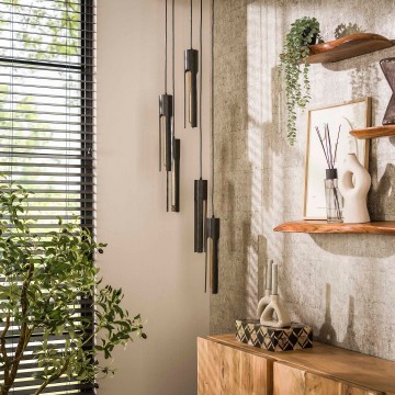 Hanglamp tube getrapt 2 the lights company