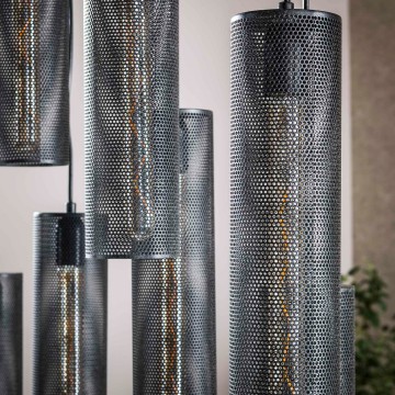 Hanglamp tube mesh 6 the lights company