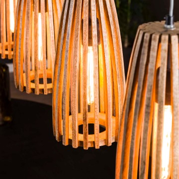 Houten hanglamp launch 3 the lights company