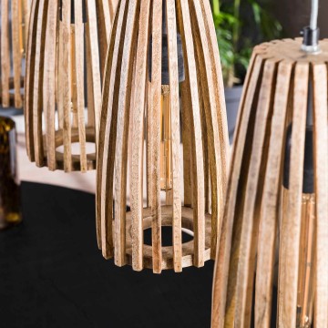 Houten hanglamp launch 5 the lights company