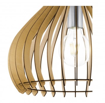 Houten hanglamp serie 101 3 the lights company