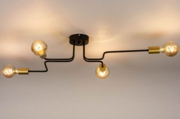 Industriele plafondlamp 2 serie 102 the lights company