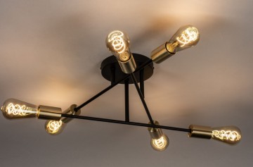 Industriele plafondlamp spin 2 the lights company