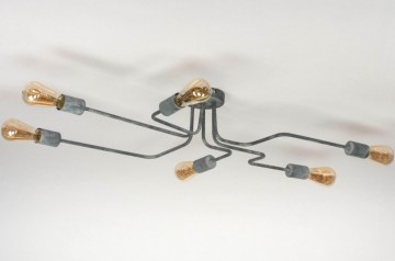 Industriele plafondlamp v2 2 the lights company 0