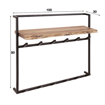 Kapstok air solid 12 haken 4 the lights company