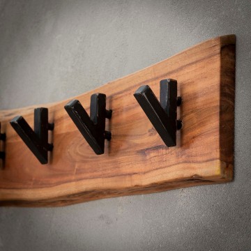 Kapstok edge 5 haken 4 the lights company