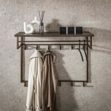 Kapstok ferro hoedenplank 5 the lights company