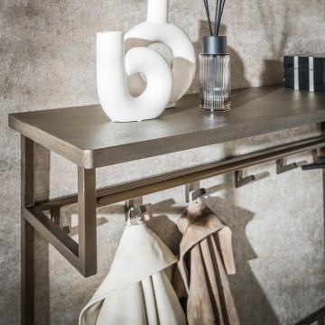 Kapstok ferro hoedenplank 6 the lights company