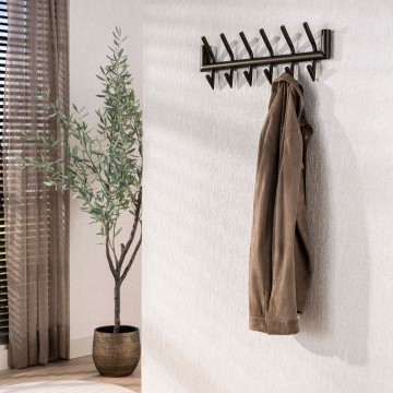 Kapstok tubo 2x6 haken drift brown the lights company