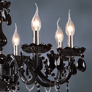 Zwarte Kroonluchter Serie 800