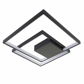 Moderne plafondlamp zwart piaza the lights company