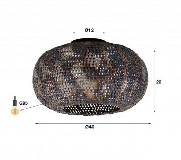 Plafondlamp armor 2 the lights company