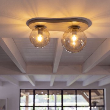 Plafondlamp bubble beige the lights company