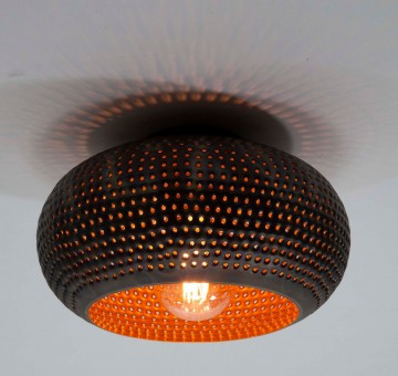 Plafondlamp disk punch the lights company