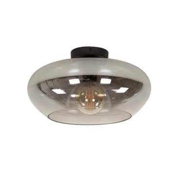 Plafondlamp elevate smoke grey glass 2 the lights company