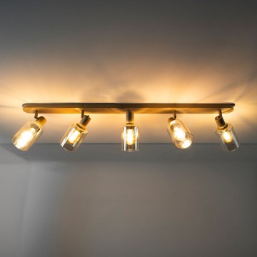 Plafondlamp sepiora 5l beige the lights company