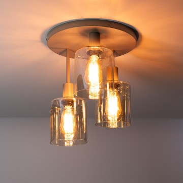Plafondlamp sepiora beige the lights company