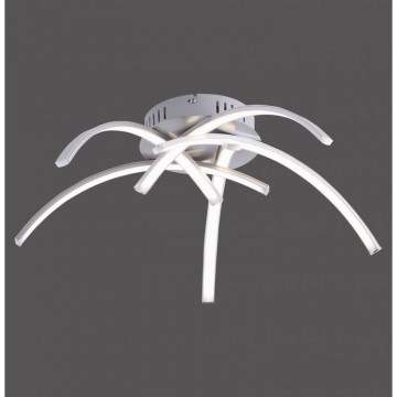 Plafondlamp staal led 45cm 4 the lights company