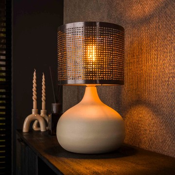 Tafellamp rechte kap natural the lights company