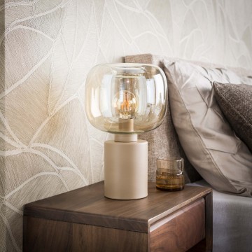 Tafellamp serene beige 2 the lights company