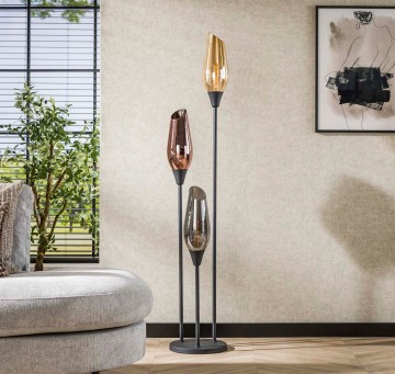 Vloerlamp cocoon glas 2 the lights company