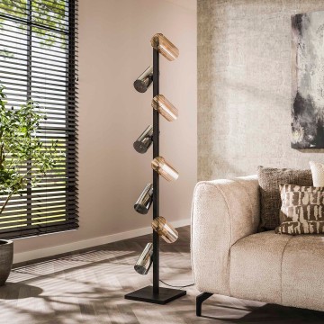 Vloerlamp cylinder mixed glass 2 the lights company