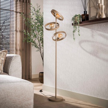 Vloerlamp hover beige 2 the lights company