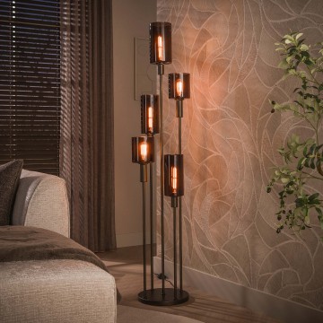 Vloerlamp sepiora 5l sienna bruin the lights company
