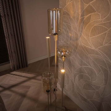 Vloerlamp serene getrapt 5l beige 7 the lights company