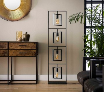 Vloerlamp tina square 2 the lights company