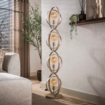 Vloerlamp turn around beige 2 the lights company