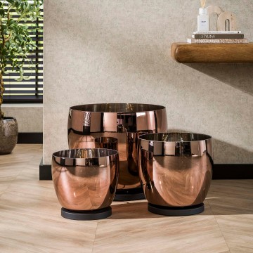 Vloerlamp up xxl koper 4 the lights company