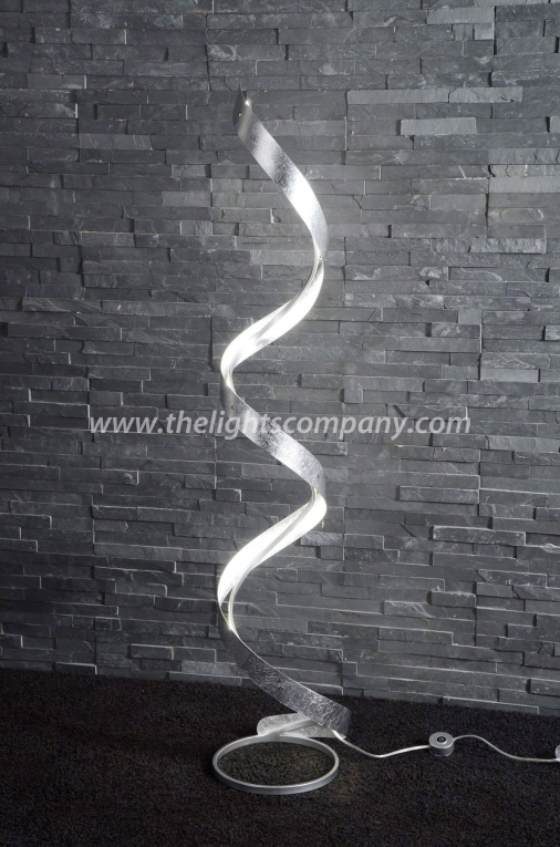 Umeki Resoneer op tijd LED Vloerlamp - Spiraal - Dimbaar - LED Vloerlampen - The Lights Company