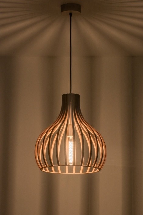 houten hanglamp serie 100 - hanglampen - the lights company