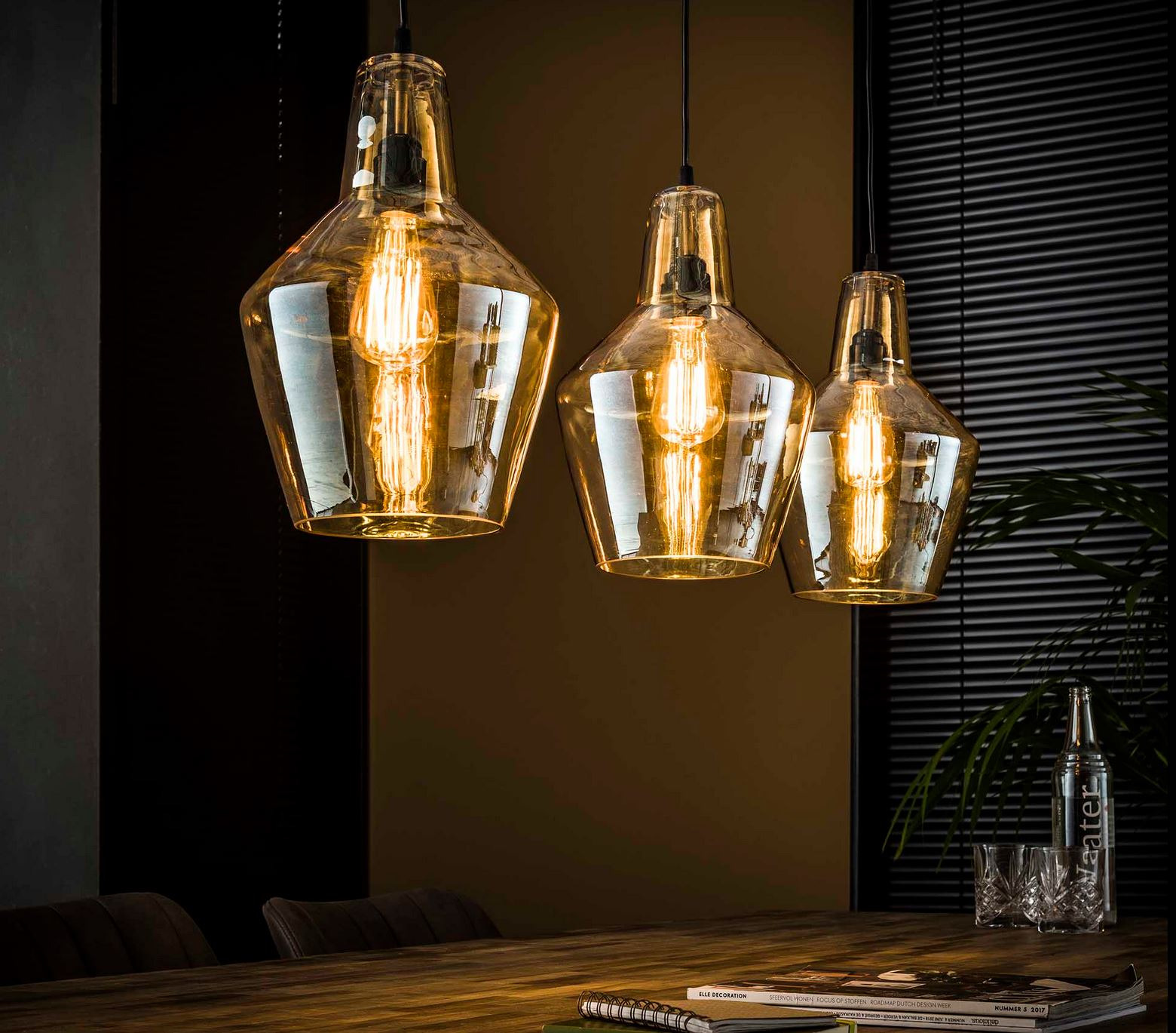 Met opzet geloof top Hanglamp Glas Kegel - 3L - Hanglampen - The Lights Company